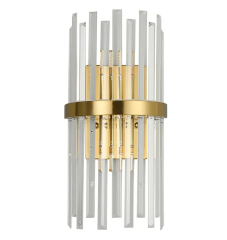Oxford 2LT Gold Wall Light