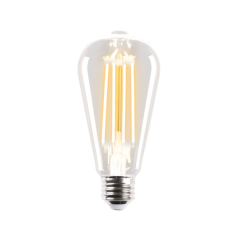 Mercator ST64 Pear 7.5W E27 2700K Clear LED Globe