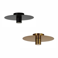 Piato Do It Yourself batten Fix light - Black | Brushed brass