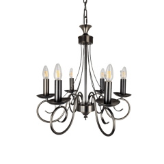 Piermont 6LT Silver Pendant - AP-1263-6-SIL