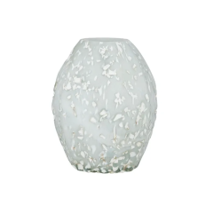 Playa White Glass FU3436 Table Lamp