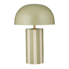 Raya Sage/Ivory Metal Table Lamp FU3492