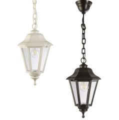 Roman Coach Light Pendant - Black & White