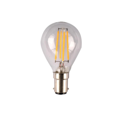 Sunny SAL Fancy Round 4W LED SBC B15 Clear 2700K Dimmable Globe