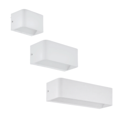 Sania 4 White Wall Light - 3 Sizes
