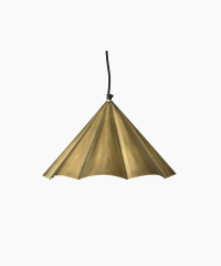 Scallop Pendant Gold Small NL0036