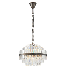 Evelyn 50cm 4LT Chandelier Ant Brass 1001630