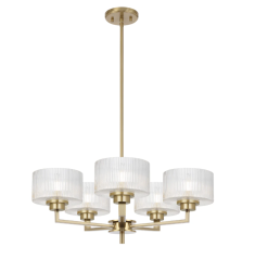 Moreno II 5LT Pendant - Aged Gold E14