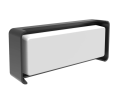 Heka1 13w Dark Grey Exterior Wall Light