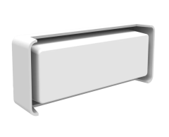 Heka2 13w White Exterior Wall Light