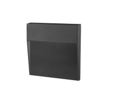 Regis 4w 240V Black Step Light MLXR3454M
