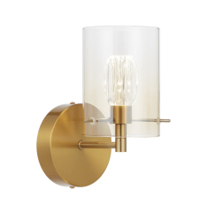 Crevil Antique Gold/Amber Interior Wall Light CREVIL WB-AGAM