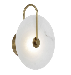 Zonder Antique Gold Interior Wall Light ZONDER WB-AG