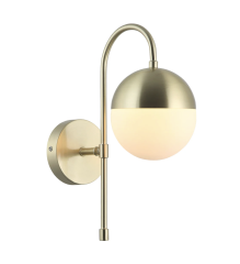 Aro Satin Gold Interior Wall Light ARO2