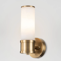 Herman Brass Single Interior Wall Light ELS1116381