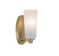 Brevan 1Lt Ant Brass Wall Bracket WB1-AGMB
