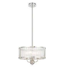 Norel 4LT Pendant Nickel - 400mm