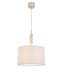 Poetix 350mm Pendant Beige / Ivory Shade