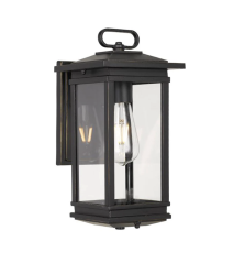 Nevin Black Exterior Coach Light IP44