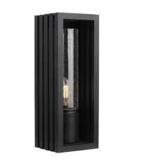 Portico Matte Black Small Wall Light 1000857
