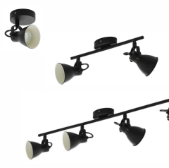 Eglo Seras 1 Spotlight Range - Black