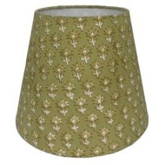 **Mini Floral Pal Green Tapered SHD233 SHADE ONLY