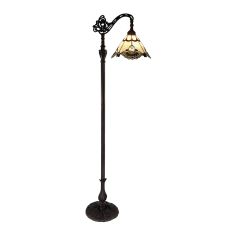 G&G Brothers TL-121072B/FLKG Benita Edwardian Floor Lamp Beige