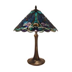 G&G Brothers TL1611495A/N040 Paloma Blue Table Lamp