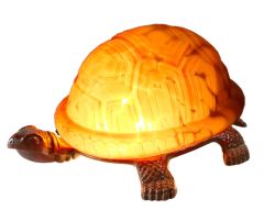 TL-7051 Amber Turtle Table Lamp