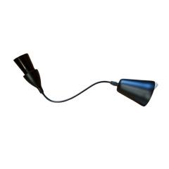 Toon DIY Black Metal Cord Drop 300mm ACMET300BK