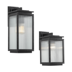 Boulevard Black Wall Light - 2 sizes