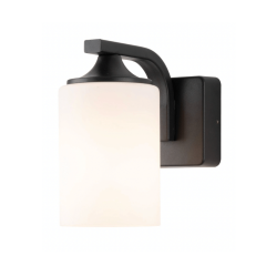 Elan Black Exterior Wall Light