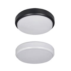 Martec Cove Round Black / White Bunker Light