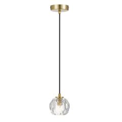 Telbix Lighting Zaha 1LT Antique Gold Pendant