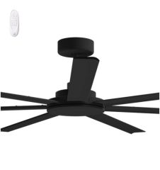Alula 80in DC Ceiling Fan - All Black ALU-780-BK