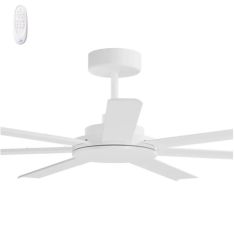 Alula 80inch Aluminium DC Ceiling Fan - All White