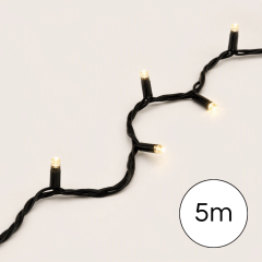 **Lumenesk Fairy (5m) Warm LED/Black wire