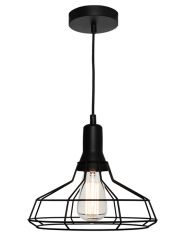 Cougar Lighting Cage Black Medium Cage Pendant