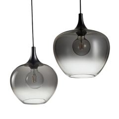Carina Smoke Pendant - 2 Sizes 
