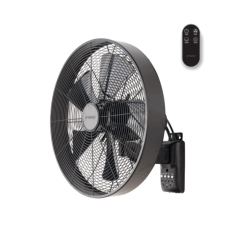 Como DC wall fan Black