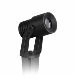 Unios Lighting Emerald 3W Garden Spotlight Black