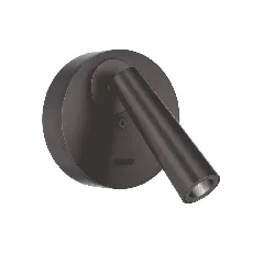 Lodan Gun Metal 1LT Wall Spotlight 3watt 3000K