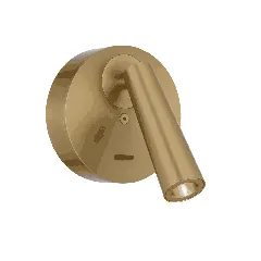 Lodan Brass 1LT Wall Spotlight 3watt 3000K