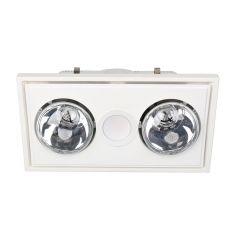 Mercator Lighting Midas 2 Heat Lamp Bathroom Exhaust