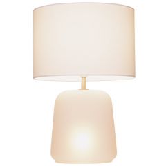 Mercator Chelsea Frost Table lamp MTBL029HWT