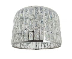 Ailia Imports Neve Close To Ceiling Crystal Chandelier