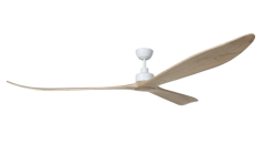 Currumbin DC 100" White / Natural NL Fan 20619421