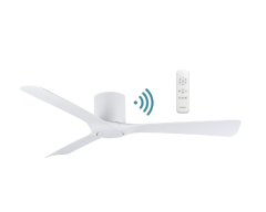 Fresno DC 52" White Smart Ceiling Fan 