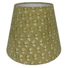 **Mini Floral Pal Green Tapered SHD233 SHADE ONLY