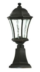 Strand Small Pillar Light Antique Bronze